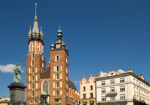 Fototapeta Marienkirche - Krakau - Polen
