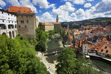 Obraz premium Cesky Krumlov III-Czech Republic