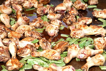 Fried chicken
