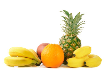 fresh tropical fruits