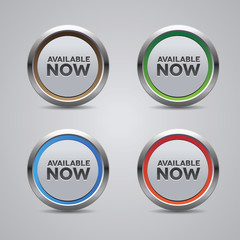 Available now button set
