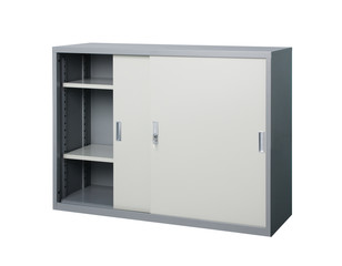 Empty cabinet stainless steel factory furniture