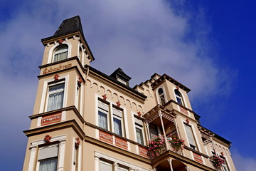 Fototapeta na wymiar Old Mansion (zbudowany w 1901) idAltstadt Bad Neuenahr