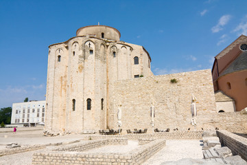 Church of st. Donat, century in Zadar, Croatia