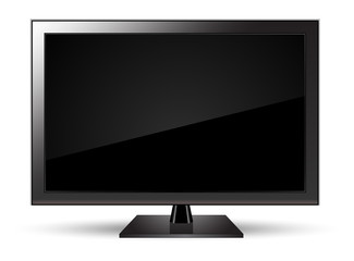 TV Monitor LCD Vector
