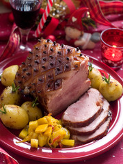 Christmas meat