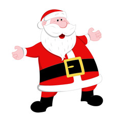 Santa Cartoon Vector