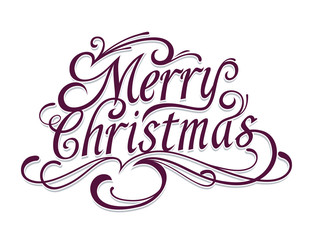 Christmas tree applique. Vector illustration