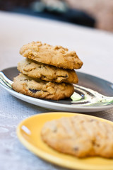 soft cookies with cashew nut anf rasin