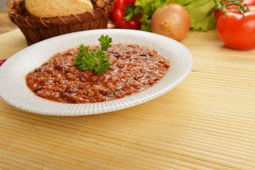hot chili con