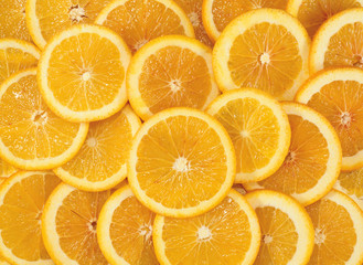 pieces of oranges