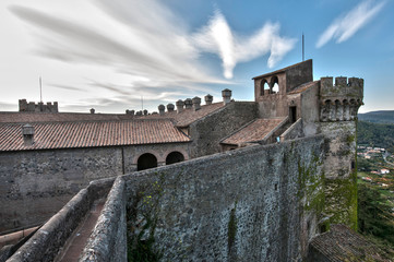 Fototapeta na wymiar zamek Bracciano