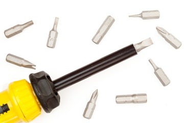 Drill with attachments