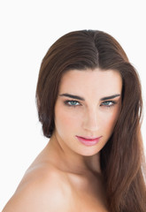 Fototapeta premium Woman having loose long hair