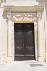 Fototapeta na wymiar Kościół św Antonio z Padwy. Nard. Apulia. Włochy.