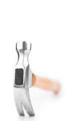 Hammer with a wooden handle
