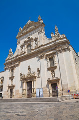 Obraz premium Mother church. Galatina. Puglia. Italy.
