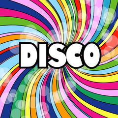 Abstract Disco Wallpaper Background