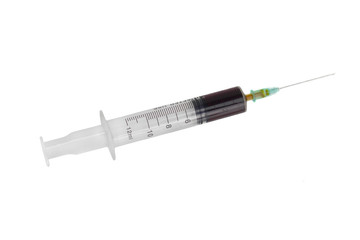 Fototapeta premium Syringe isolated
