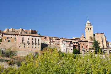 Obraz premium Albarracin, pueblo en Teruel (España)