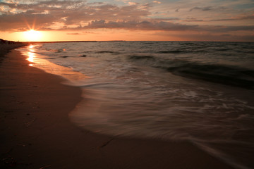 Abendstimmung an der Ostsee