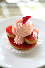 rose cake