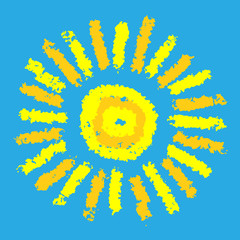 Drawing of sun