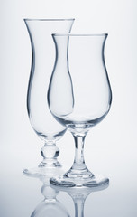 Tropical cocktail glasses