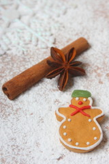 gingerbread snowman