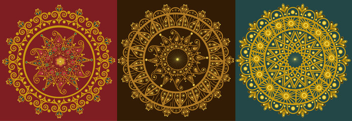 Ornamental round decoration