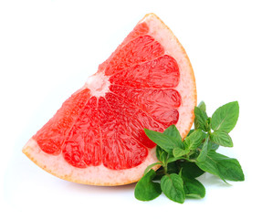 grapefruit  with mint