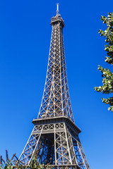Eiffel Tower (La Tour Eiffel) in Paris, France.