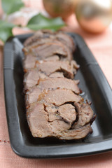 Saddle of lamb