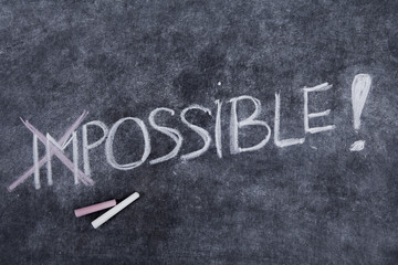 Impossible is nothing