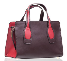 Naklejka premium Fashion women bag isolated over white
