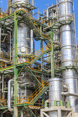 Oil and chemical factory