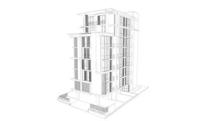 Architectural Wireframe