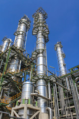 structure of Oil and chemical factory