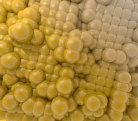 Dark orange   texture bubble  round bubble Background ''