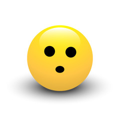 Surprised Smiley Vector