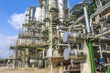 structure of Oil and chemical factory