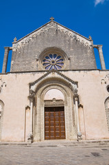 Fototapeta na wymiar Bazylika św Caterina. Galatina. Apulia. Włochy.
