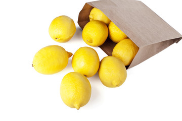 lemons in the paper package