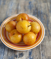 Yellow plums