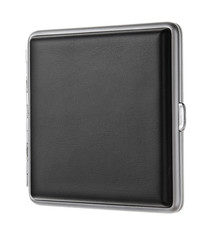 Obraz premium Black leather case