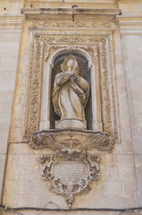 Fototapeta na wymiar Kościół Madonna Addolorata. Galatina. Apulia. Włochy.