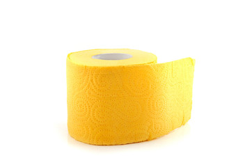 toilet paper isolated