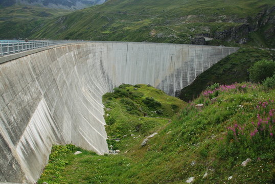 Barrage de Moiry, Valais, Suisse