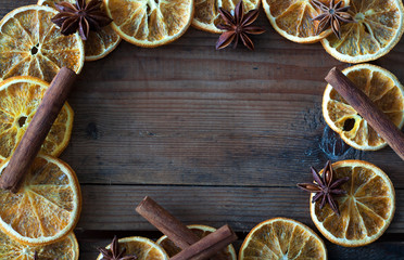 Orangen-Anis und Zimt