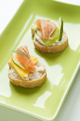 Salmon Appetizer